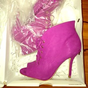 Aldo peep toe bootie